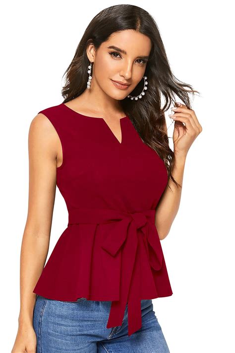 formal peplum tops for women